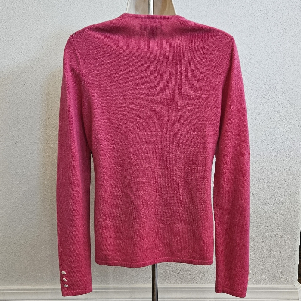 Fairway & Green Cashmere Argyle Sweater - Picture 4 of 11